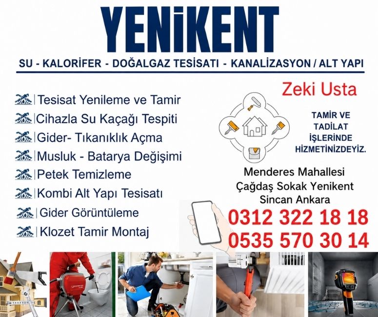 Yenikent Su Kaçağı Tespiti